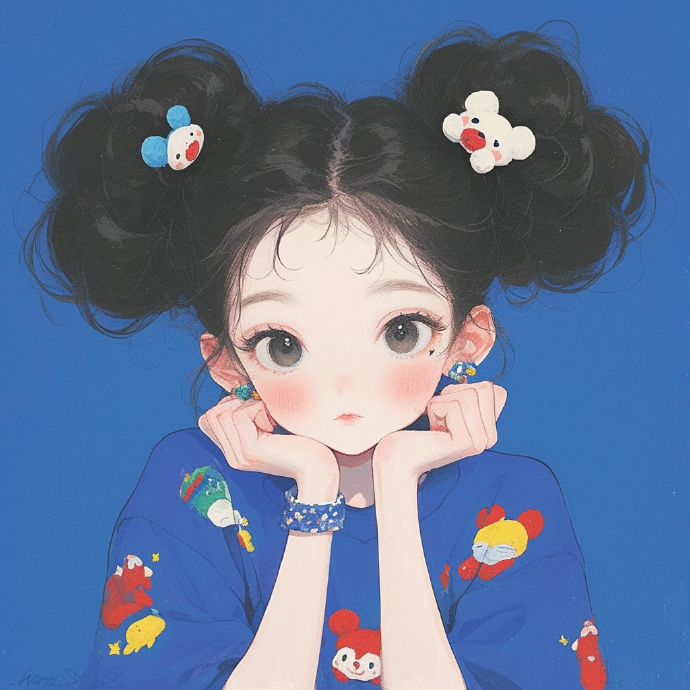 卡通动漫头像，时代背景下的独特文化印记