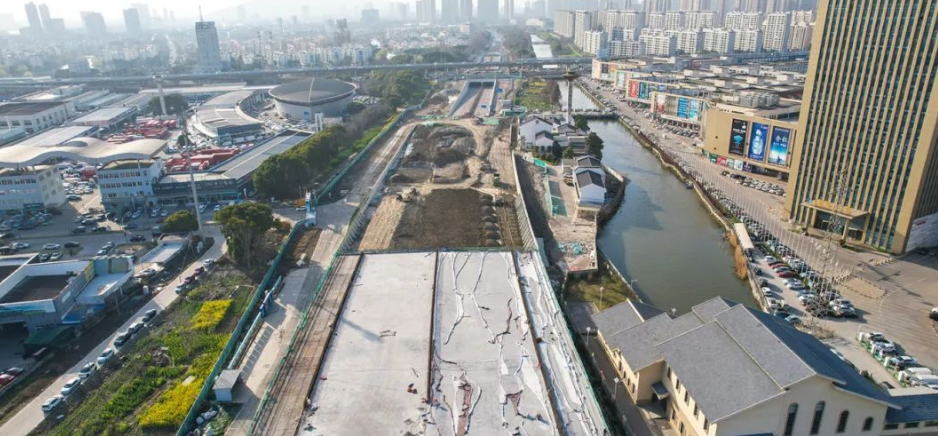 百花港拓宽进展更新——科技驱动新航程，百花港扬帆启航