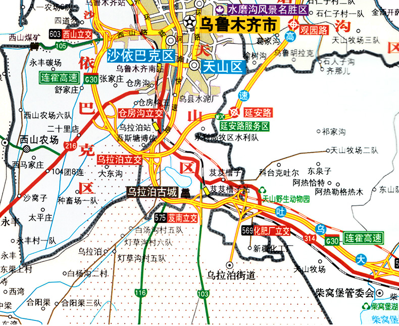 乌鲁木齐最新地图，揭示城市发展的脉络与探索之旅