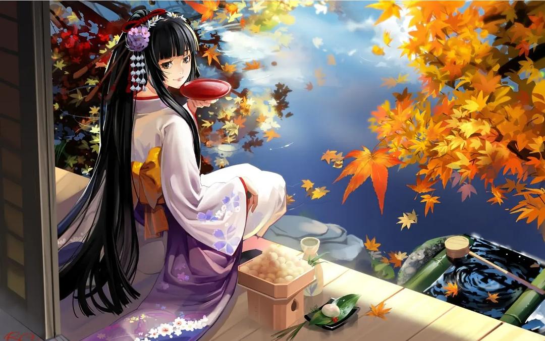 和服少女动漫，传统与现代的交织之美