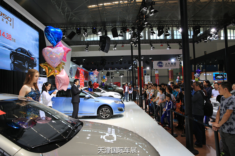 天津车展盛况揭秘，汽车魅力与独特风情展露无遗