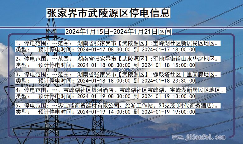 张家界停电最新消息，自然美景探索之旅邀请