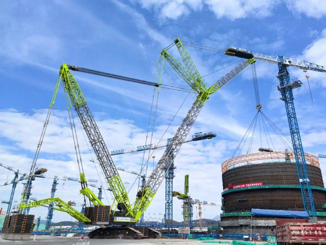 中联最新塔吊，科技巨擘重塑建筑天际线奇迹