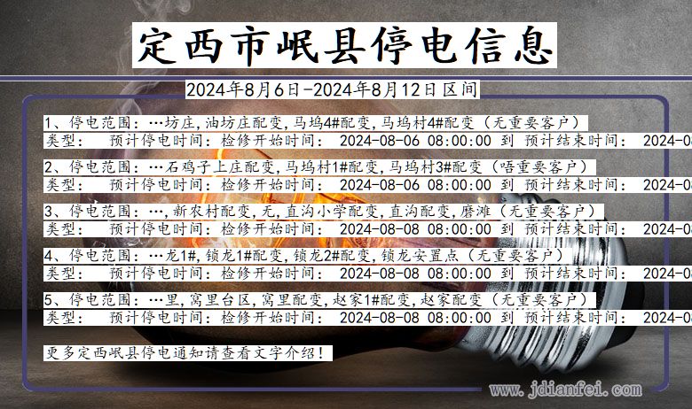 岷县停电最新情况分析与通报