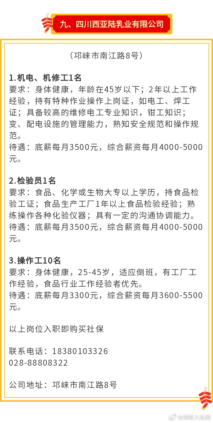 邛崃招聘网最新招聘，小巷深处的梦想起航之地