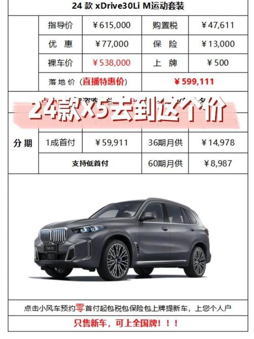 华晨宝马X5最新价格及豪华SUV优选解读